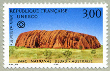 Image du timbre Parc national «Uluru» - Australie