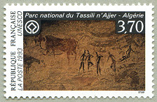 Image du timbre Parc national du Tassili n'Ajjer - Algérie