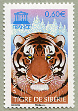 Image du timbre Tigre de Sibérie