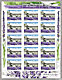 Abbaye Notre-Dame de Sénanque - Feuillet de 15 timbres
