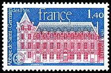 Image du timbre Abbaye de Saint-Germain des Prés