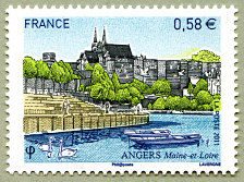 Image du timbre Angers Maine-et-Loire