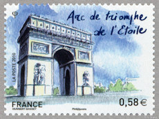 Image du timbre Arc de Triomphe