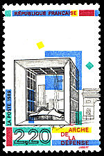 Image du timbre Arche de la Défense