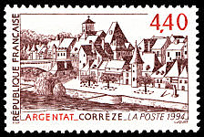 Image du timbre Argentat  - Corrèze
