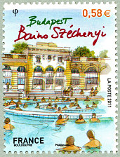 Image du timbre Bains Szechenyi