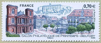 Image du timbre Salon Philatélique de Printemps - Belfort