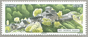 Image du timbre Bés-Bédène Aveyron