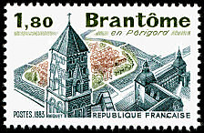 Image du timbre Brantôme en Périgord