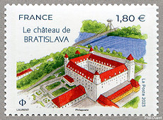 Image du timbre Le château de Bratislava
