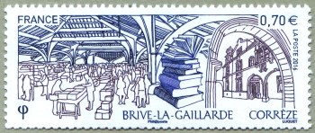 Image du timbre Brive-la-Gaillarde Corrèze