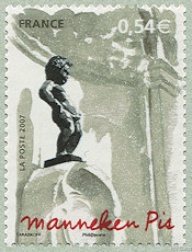 Image du timbre Manneken Pis