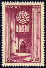 Image du timbre La cathédrale de Chartres