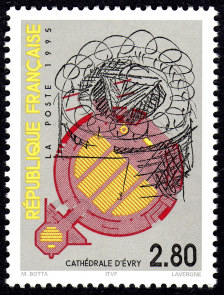 Image du timbre Cathédrale d'Evry