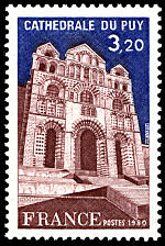 Image du timbre Cathédrale du Puy