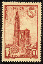Image du timbre Strasbourg 1439-1936