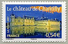 Image du timbre Le château de Chantilly