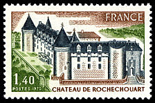 Image du timbre Le château de Rochechouart