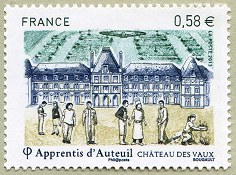 Image du timbre Apprentis d'Auteuil - Château des Vaux