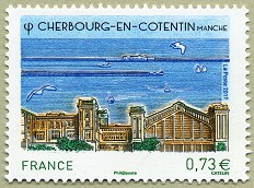 Image du timbre Cherbourg-en-Cotentin - Manche