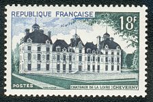 Image du timbre ChevernyChâteaux de la Loire