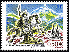 Image du timbre Clermont-Ferrand Puy-de-Dôme