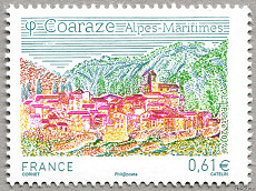 Image du timbre Coaraze Alpes-Maritimes