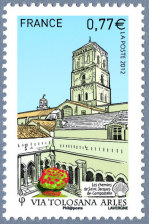 Image du timbre Via Tolosana - Arles
