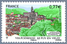 Image du timbre Via Podiensis - Le Puy-en-Velay