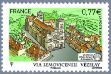 Image du timbre Via Lemovicensis - Vézelay