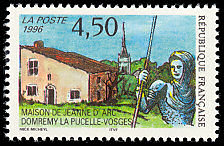 Image du timbre Maison de Jeanne d'ArcDomrémy-la-Pucelle   (Vosges)