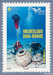 Image du timbre Archéologie sous-marine