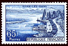 Image du timbre Évian-les-Bains