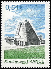 Image du timbre Firminy Loire-Le Corbusier