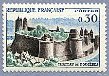 Image du timbre Château de Fougères