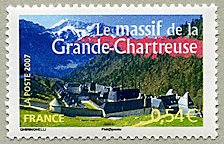 Image du timbre Le massif de la Grande Chartreuse