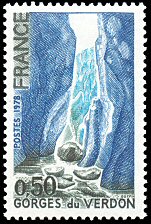 Image du timbre Gorges du Verdon