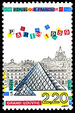 Image du timbre Grand Louvre