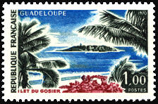 Image du timbre Guadeloupe - Îlet du Gosier