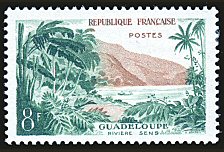 Image du timbre Guadeloupe-Rivière Sens