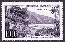 Image du timbre Guadeloupe - Rivière Sens