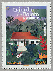Image du timbre Le jardin de Balata - Martinique