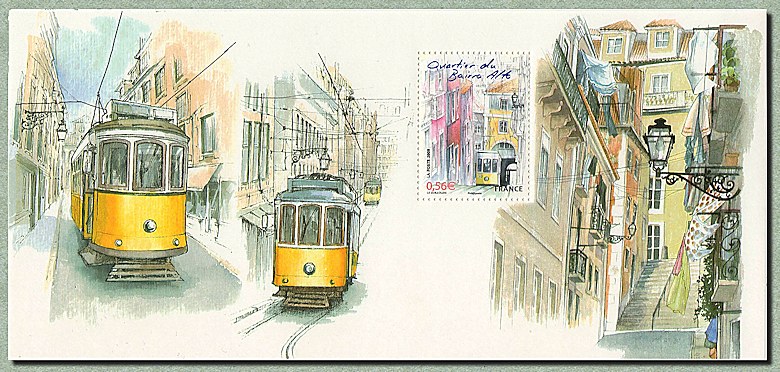 Image du timbre Lisbonne - Quartier de Bairro Alto
-
Souvenir philatélique