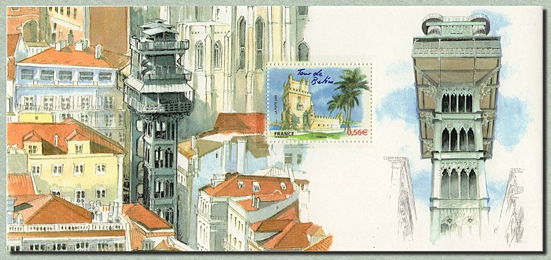 Image du timbre Lisbonne - Ascenseur Santa Justa
-
Souvenir philatélique
