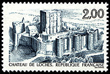 Image du timbre Château de Loches