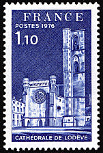 Image du timbre Cathédrale de Lodève