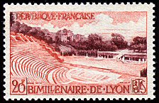 Image du timbre Bimillénaire de Lyon