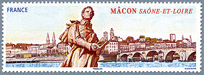 Image du timbre Mâcon - Saône-et-Loire