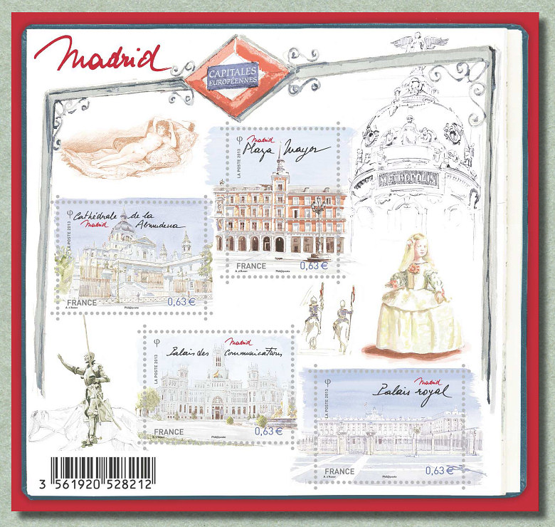 Image du timbre Madrid