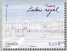 Image du timbre Palais royal